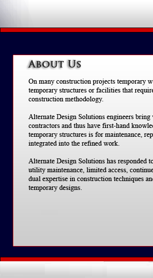 Alternate Design Solutions Structural Engineering Design 